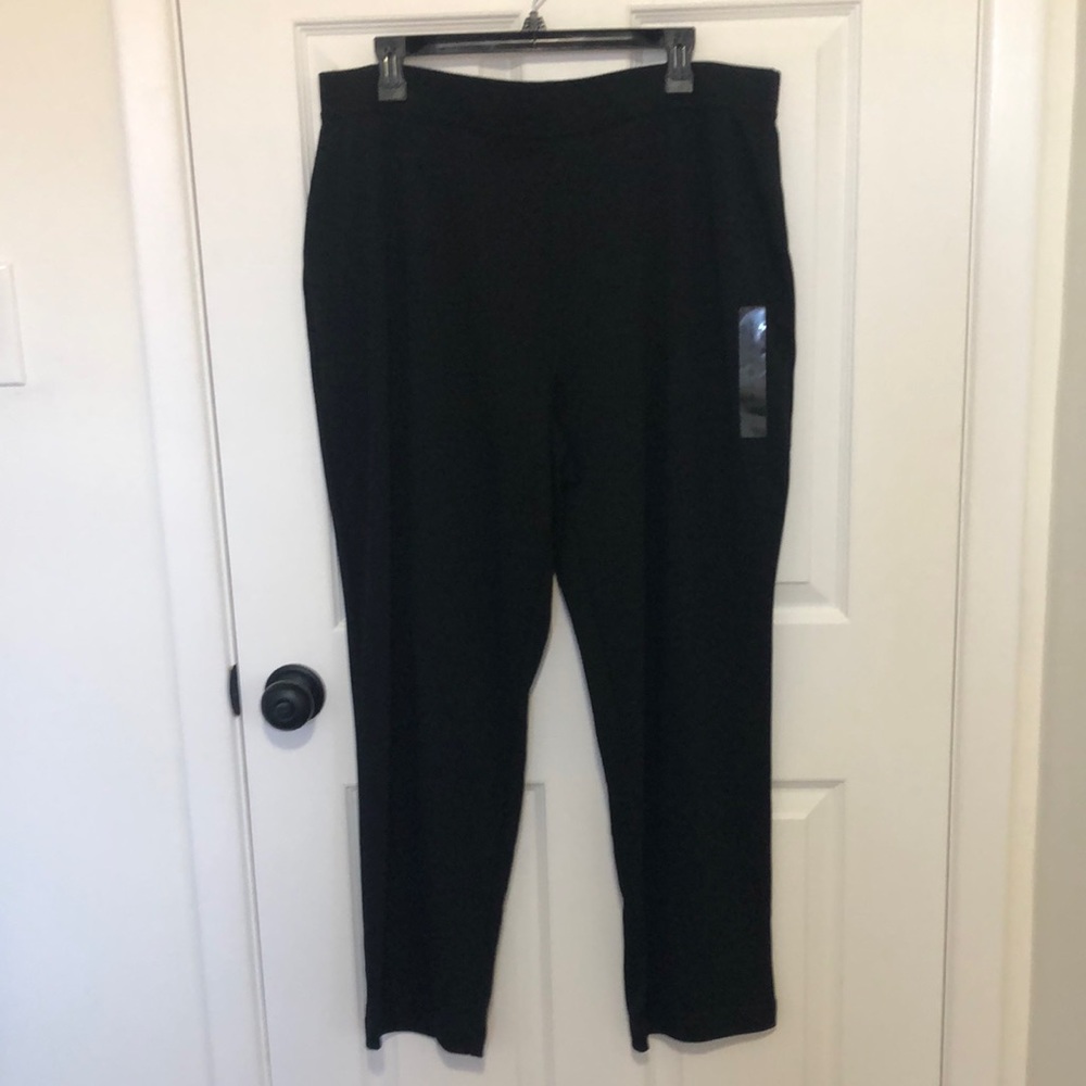 Hasting & Smith Womens Black Pants Slim Leg